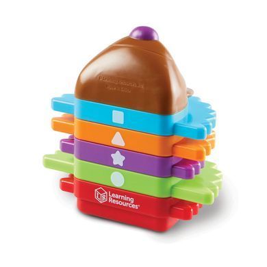 Навчальний ігровий набір 5в1 Spike The Fine Motor Барвистий їжачок Learning Resources LER9105