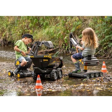 Дитячий екскаватор-каталка rollyDigger Volvo EW160 Rolly Toys 421152