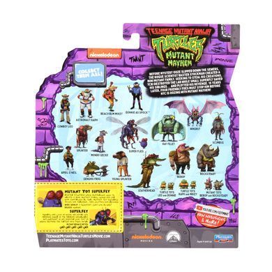 Набор игровых фигурок Черепашки-Ниндзя Суперфлайс Super Flies TMNT Playmates 83481