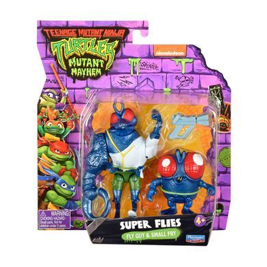 Набор игровых фигурок Черепашки-Ниндзя Суперфлайс Super Flies TMNT Playmates 83481