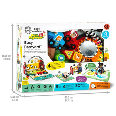Розвиваючий килимок 4 в 1 Busy Barnyard Baby Einstein 17327
