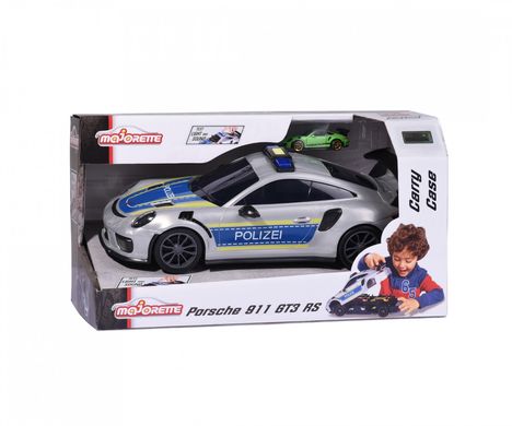 Ігровий набір (35 см) для зберігання машинок Porsche 911 GT3 RS Majorette 2058199 світло та звук