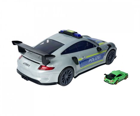 Игровой набор (35 см) для хранения машинок Porsche 911 GT3 RS Majorette 2058199 свет и звук