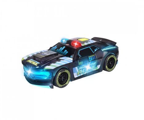 Поліцейська машина (20 см) Ритм патруль Rhythm Patrol Dickie Toys 3763008 зі звуком та світлом