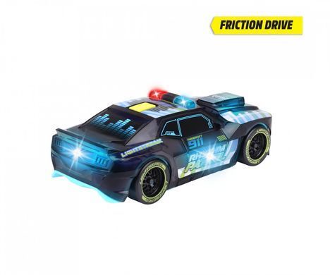 Поліцейська машина (20 см) Ритм патруль Rhythm Patrol Dickie Toys 3763008 зі звуком та світлом