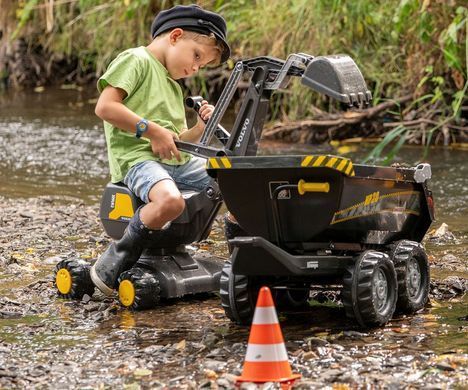 Дитячий екскаватор-каталка rollyDigger Volvo EW160 Rolly Toys 421152