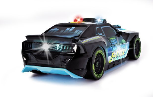 Поліцейська машина (20 см) Ритм патруль Rhythm Patrol Dickie Toys 3763008 зі звуком та світлом