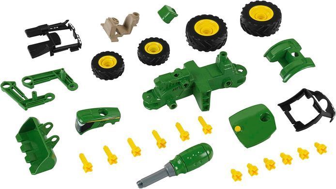 Ігровий набір транспортер з трактором John Deere 6215R Theo Klein 3908