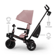 Дитячий триколісний велосипед Kinderkraft Aveo 2 Plus Pink KRAVEO02PNK0000 з повортним сидінням