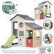 Игровой двухкомнатный домик с горкой Веселые приключения Adventure Playhouse Smoby Life 7600811100