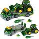 Ігровий набір транспортер з трактором John Deere 6215R Theo Klein 3908