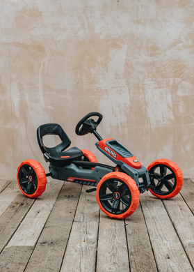 Дитячий велокарт зі звуковим блоком BERG Reppy Rebel Pedal Go Kart 24.60.02.00 від 2,5 до 6 років