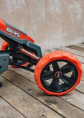 Дитячий велокарт зі звуковим блоком BERG Reppy Rebel Pedal Go Kart 24.60.02.00 від 2,5 до 6 років
