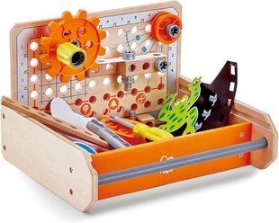 Набор инструментов для экспериментов (32 дет.) Junior Inventor Science Experiment Toolbox Hape E3029