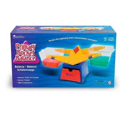 Уценка Обучающая модель Мои первый весы Primary Bucket Balance Learning Resources LER1521