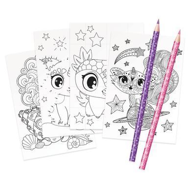 Потрійний пенал з канцелярським приладдям Естрелія S2 Pencil Case Estrelia Nebulous Stars 12608