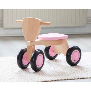 Деревянный четырехколесный беговел Road Star New Classic Toys 1422 от 1 года