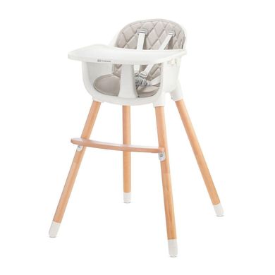 Дитячий стільчик для годування 2 в 1 Kinderkraft Sienna Gray SIENGRY