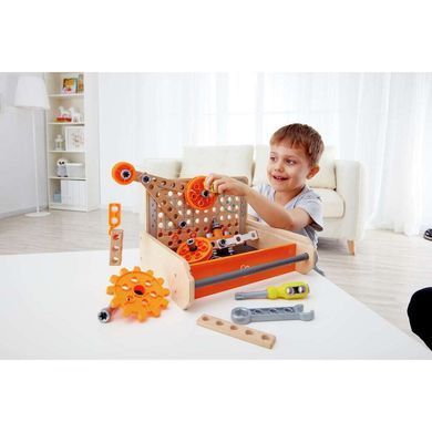 Набор инструментов для экспериментов (32 дет.) Junior Inventor Science Experiment Toolbox Hape E3029