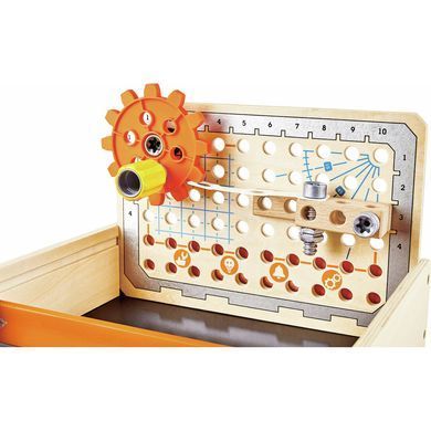 Набор инструментов для экспериментов (32 дет.) Junior Inventor Science Experiment Toolbox Hape E3029