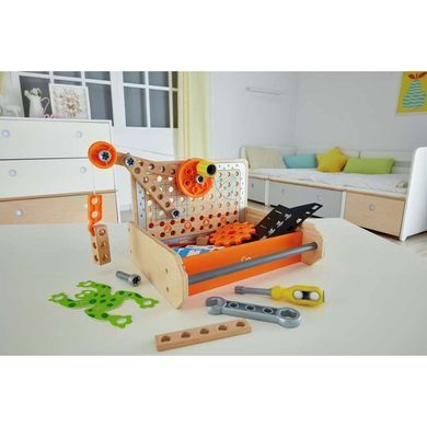 Набор инструментов для экспериментов (32 дет.) Junior Inventor Science Experiment Toolbox Hape E3029
