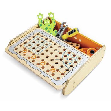 Набор инструментов для экспериментов (32 дет.) Junior Inventor Science Experiment Toolbox Hape E3029