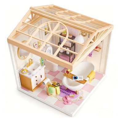 Конструктор-румбокс Ванна кімната Dreamy Bay Scene Mini House 8009 з LED-підсвіткою
