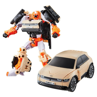 Робот-трансформер S5 All New Smart Tobot X автомобиль Hyundai IONIQ5 Young Toys 301162