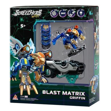Скрічер-трансформер Гріфін S5 L2 Screechers Wild Blast Matrix Griffin EU686121 з LED підсвіткою