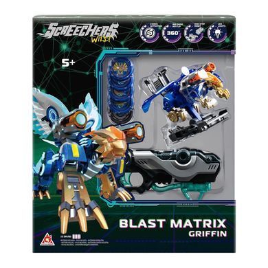 Скрічер-трансформер Гріфін S5 L2 Screechers Wild Blast Matrix Griffin EU686121 з LED підсвіткою