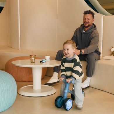 Триколісний міні-біговел Kinderkraft Cutie Flash KRCUFL00BLU0000 від 1 року