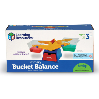 Уценка Обучающая модель Мои первый весы Primary Bucket Balance Learning Resources LER1521