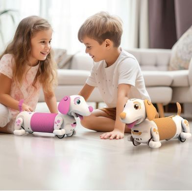 Уценка Интерактивный щенок-робот YCOO Robo DASH D с управлением жестами Silverlit 88742