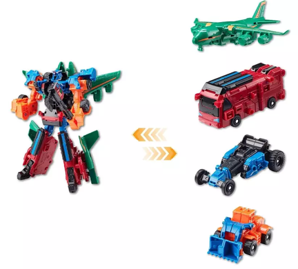 Уцінка Робот-трансформер Tobot міні Кінг Квартан Детективи Галактики С3 Young Toys 301147
