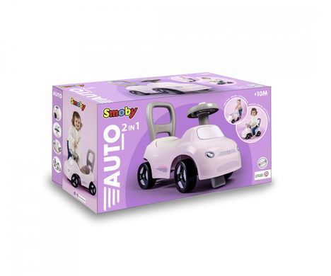 Машинка каталка 2 в 1 My First Car Auto Smoby 720542 від 10 місяців