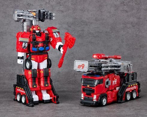 Робот-трансформер Пожарная спасательная машина S5 Fire Truck Rescue Tobot L Young Toys 301153
