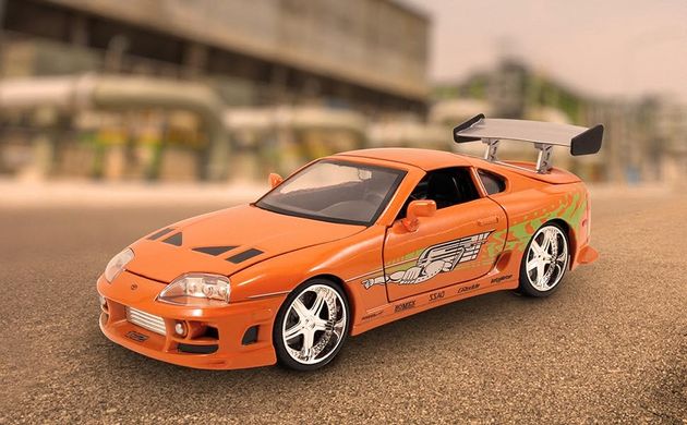 Колекційна металева машинка 1:24 Brian's 1995 Toyota Supra Fast & Furious Jada Toys 253203005