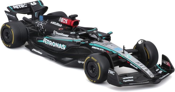 Металлическая машинка Mercedes-AMG F1 W15 Performance (2024) (1:43) Bburago 18-38208
