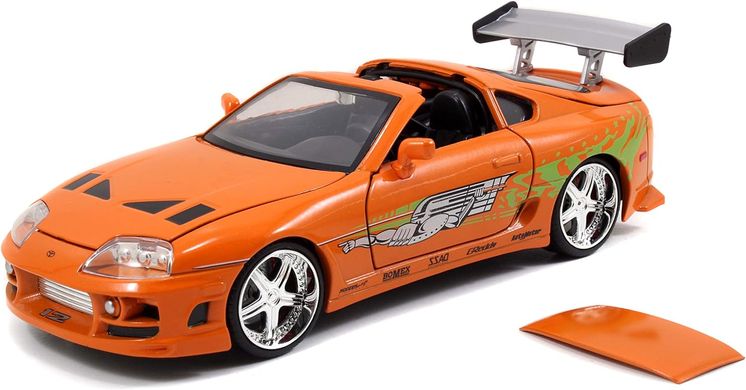 Колекційна металева машинка 1:24 Brian's 1995 Toyota Supra Fast & Furious Jada Toys 253203005