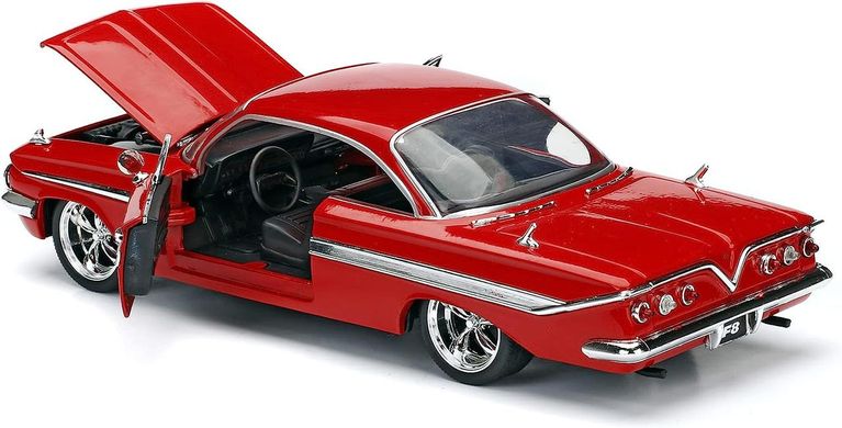 Металева машинка (1:24) Форсаж 8 Doms Chevy Impala Vehicle 1961 Jada Toys 253203051