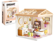Конструктор-румбокс Ванна кімната Dreamy Bay Scene Mini House 8009 з LED-підсвіткою