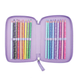 Потрійний пенал з канцелярським приладдям Естрелія S2 Pencil Case Estrelia Nebulous Stars 12608
