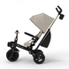 Дитячий триколісний велосипед Kinderkraft Aveo 2 Plus Beige KRAVEO02BEG0000 з повортним сидінням