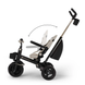 Дитячий триколісний велосипед Kinderkraft Aveo 2 Plus Beige KRAVEO02BEG0000 з повортним сидінням