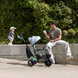 Дитячий триколісний велосипед Kinderkraft Aveo 2 Plus Beige KRAVEO02BEG0000 з повортним сидінням