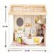 Конструктор-румбокс Ванна кімната Dreamy Bay Scene Mini House 8009 з LED-підсвіткою