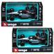 Металлическая машинка Mercedes-AMG F1 W15 Performance (2024) (1:43) Bburago 18-38208