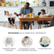 Стульчик для кормления 2в1 Kinderkraft Sienna Gray KKKSIENGRY0000 серый