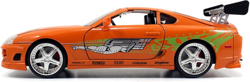 Колекційна металева машинка 1:24 Brian's 1995 Toyota Supra Fast & Furious Jada Toys 253203005