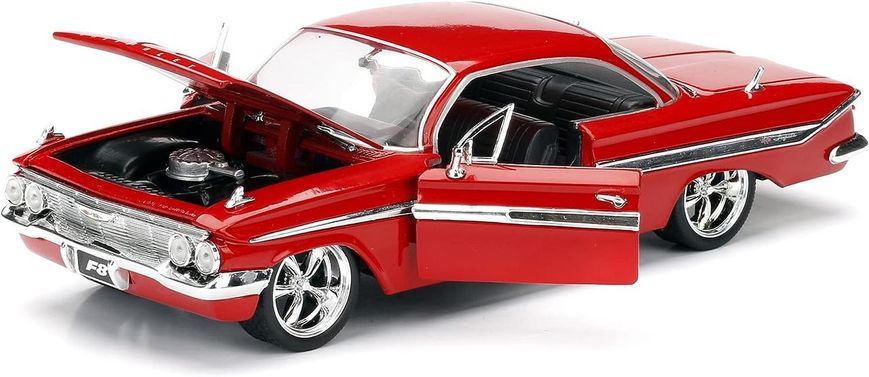 Металева машинка (1:24) Форсаж 8 Doms Chevy Impala Vehicle 1961 Jada Toys 253203051